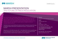 Marsh Presentation