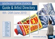 Guide & Artist Directory - South East Open Studios