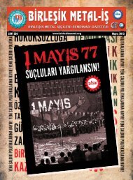 SAYI 206 MayÄ±s 2012 - BirleÅik Metal-Ä°Å