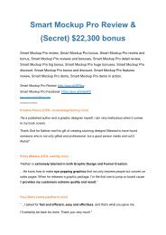  Smart Mock Up Pro review and (FREE) $12,700 bonus-  Smart Mock Up ProDiscount