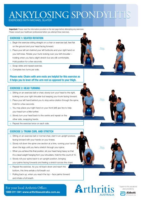 Spondylosis exercises 2024