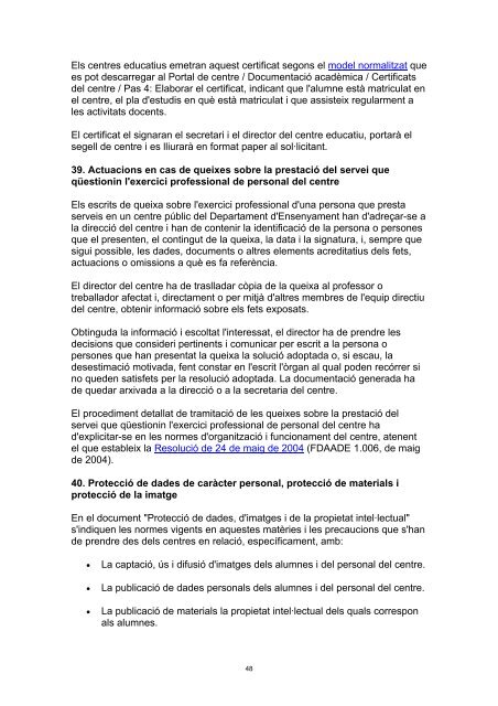 ResoluciÃ³ de 19 de juny de 2012 - Generalitat de Catalunya