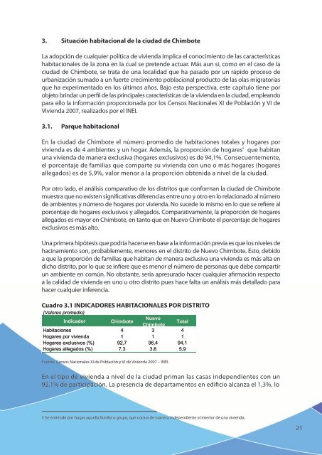 ESTUDIO DE MERCADO DE LA VIVIENDA SOCIAL EN LA CIUDAD DE CHIMBOTE