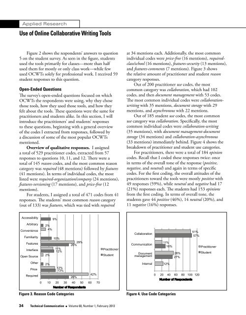 The Use of Online Collaborative Writing Tools by Technical ...