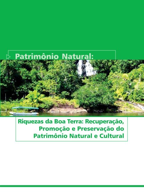 02 Patrimônio Natural.pmd - Secretaria do Planejamento do Estado ...