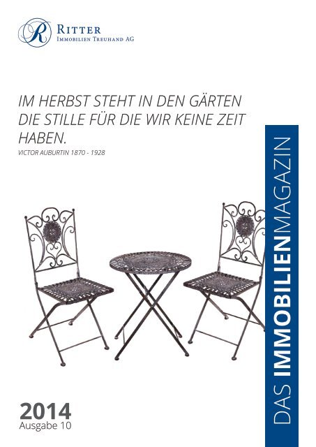 Das Immobilienmagazin - Ausgabe 10.2014