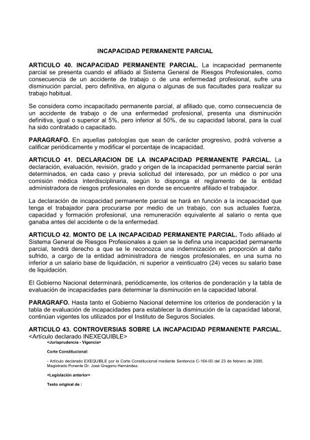 DECRETO 1295 DE 1994.pdf - Universidad Libre - Seccional Pereira