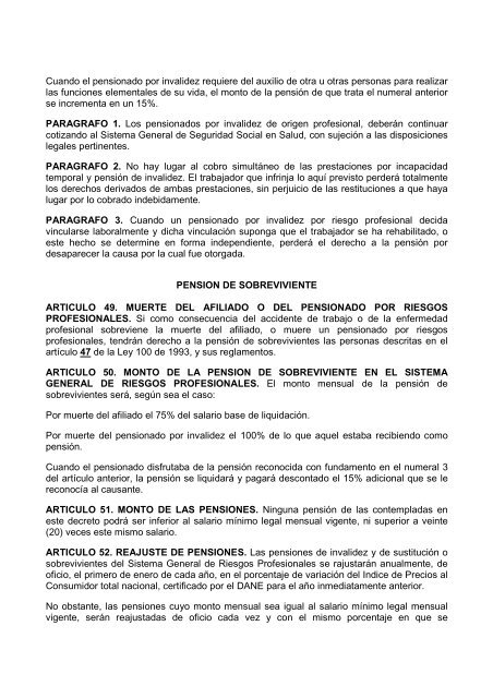 DECRETO 1295 DE 1994.pdf - Universidad Libre - Seccional Pereira