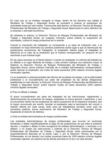 DECRETO 1295 DE 1994.pdf - Universidad Libre - Seccional Pereira