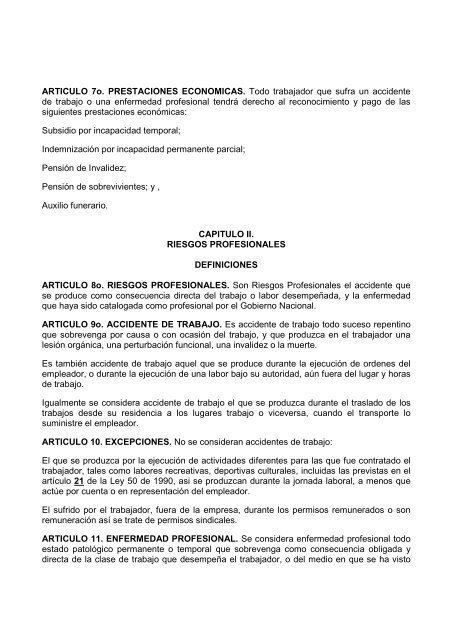 DECRETO 1295 DE 1994.pdf - Universidad Libre - Seccional Pereira