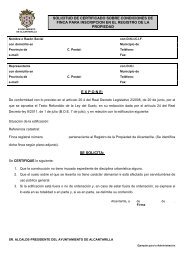 solicitud certificado finca para registro de la propiedad - Portal Ayto ...