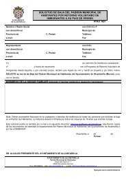 solicitud de baja del padron por retorno voluntario - Portal Ayto ...