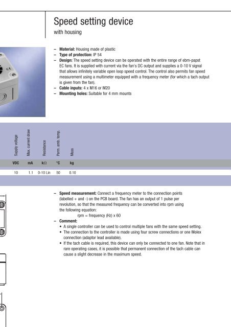 Axial fans