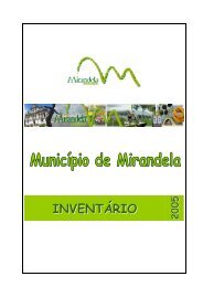 INVENTÃRIO - CÃ¢mara Municipal de Mirandela