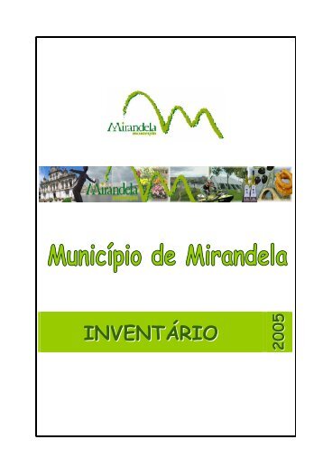 INVENTÃRIO - CÃ¢mara Municipal de Mirandela