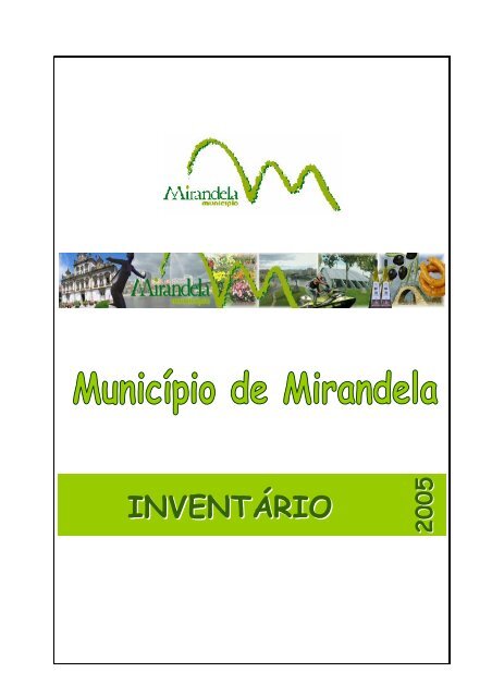 INVENTÃRIO - CÃ¢mara Municipal de Mirandela