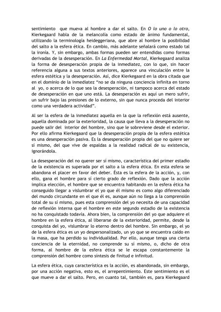 Texto 3. SÃ¶ren Kierkegaard Los estudios clÃ¡sicos del ...