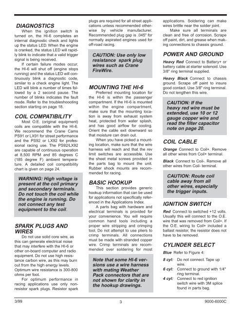 Coil Compatibility Chart