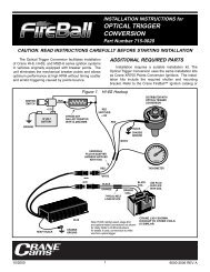 HI-4 SINGLE FIRE MOTORCYCLE IGNITION - Crane Cams Crane Hi 4 Ignition Wiring Diagram Yumpu