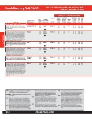 Ford-Mercury V-8 69-93 - Crane Cams