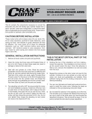 installation instructions Piston Contact Holding proceed