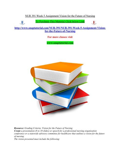 vision for the future of nursing essay nursing leadership vision