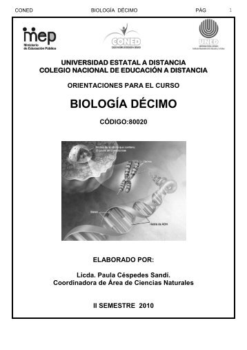 BIOLOGÍA DÉCIMO