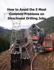 How to Avoid the 5 Most Common Problems on Directional Drilling Jobs