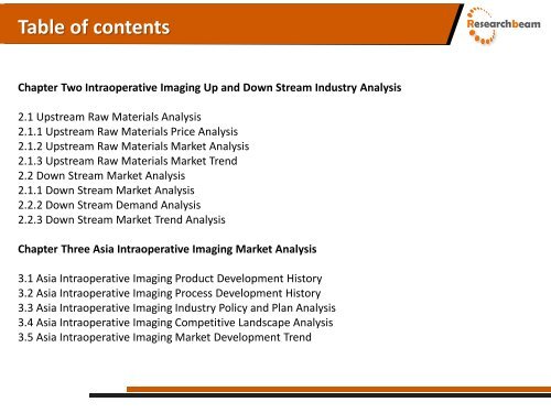 Intraoperative Imaging Industry 2015 Market Research Report 