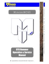 MC60 Service Manual - Manufacturer of Top Quality Rockdrills ...