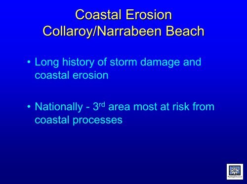 Collaroy/Narrabeen Coastal Hazard Lines - Time For a Reality Check?