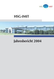 HSG - Institut für Mikro- und Informationstechnik