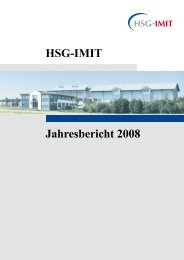 HSG-IMIT Jahresbericht 2008 - Institut für Mikro- und ...