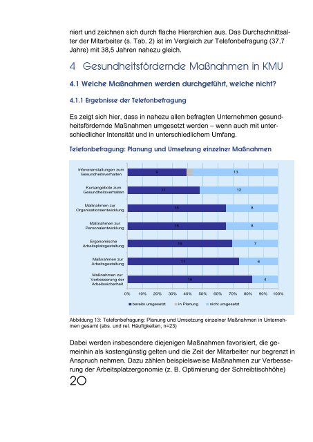 TK: Gesundheit in KMU - Techniker Krankenkasse