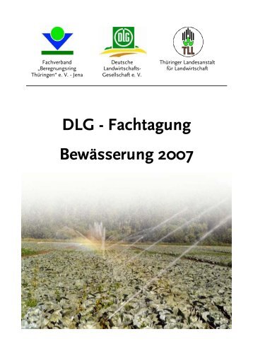 Fachtagung Bewässerung 2007 - TLL