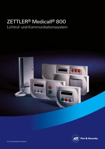 ZETTLER® Medicall® 800 Lichtruf- und Kommunikationssystem