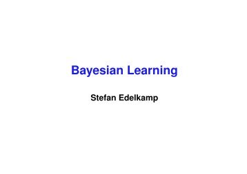 Learning Bayes Nets - TZI