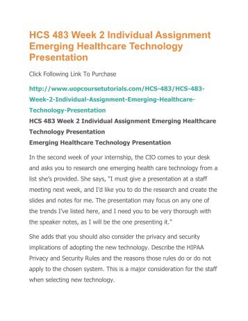 hcs 483 it failures Hcs 483 week 4 it project implementation failures hcs 483 week 4 it project implementation failures resource: ch 6 of essentials of. hcs 483 it failures Hcs 483 week 4 it project implementation failures hcs 483 week 4 it project implementation failures resource: ch 6 of essentials of.