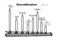 Sanctification