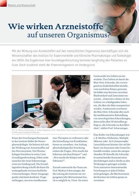 Ausgabe Juli 2012 [pdf] - UKSH Universitätsklinikum Schleswig-Holstein