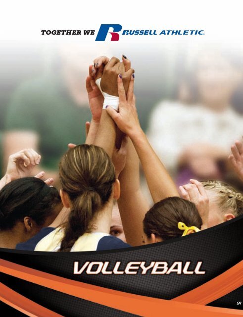 Russell Athletic Fall 2012 Football/Volleyball Team Sports Catalog