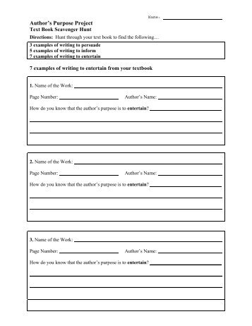 30 Identifying Authors Purpose Worksheet - Free Worksheet Spreadsheet
