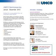 UMCO Seminarservice