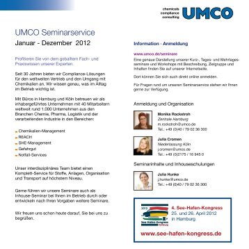 UMCO Seminarservice