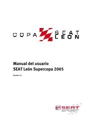 manual de usuario leÃ³n mk1 - SEAT Sport