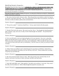 Identifying Narrative Perspective