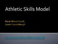 Athletic Skills Model