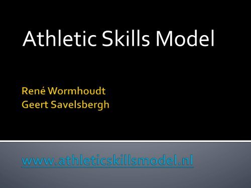 Athletic Skills Model