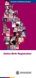 Online Birth Registration