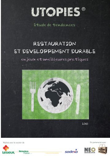 RESTAURATION ET DEVELOPPEMENT DURABLE